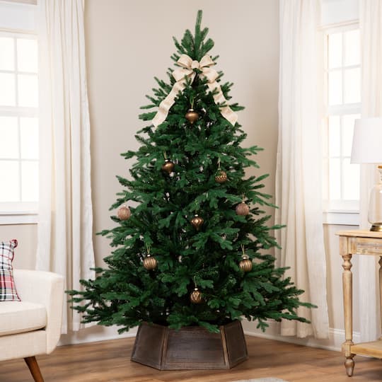 7Ft Unlit Real Touch™ Full Alamosa Fir Artificial Christmas Tree By Northlight in Green | 7 ft | Michaels®